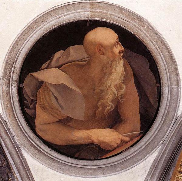 Jacopo Pontormo St John the Evangelist Spain oil painting art